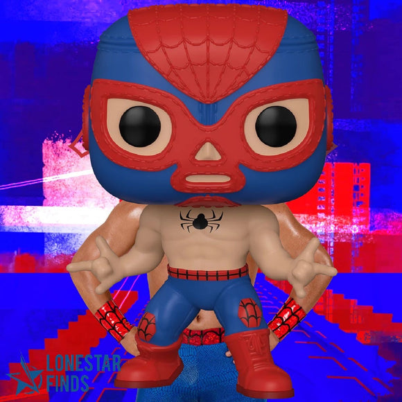 Funko POP! Marvel Lucha Libre El Aracno Spider-Man Wrestling Figure #706!