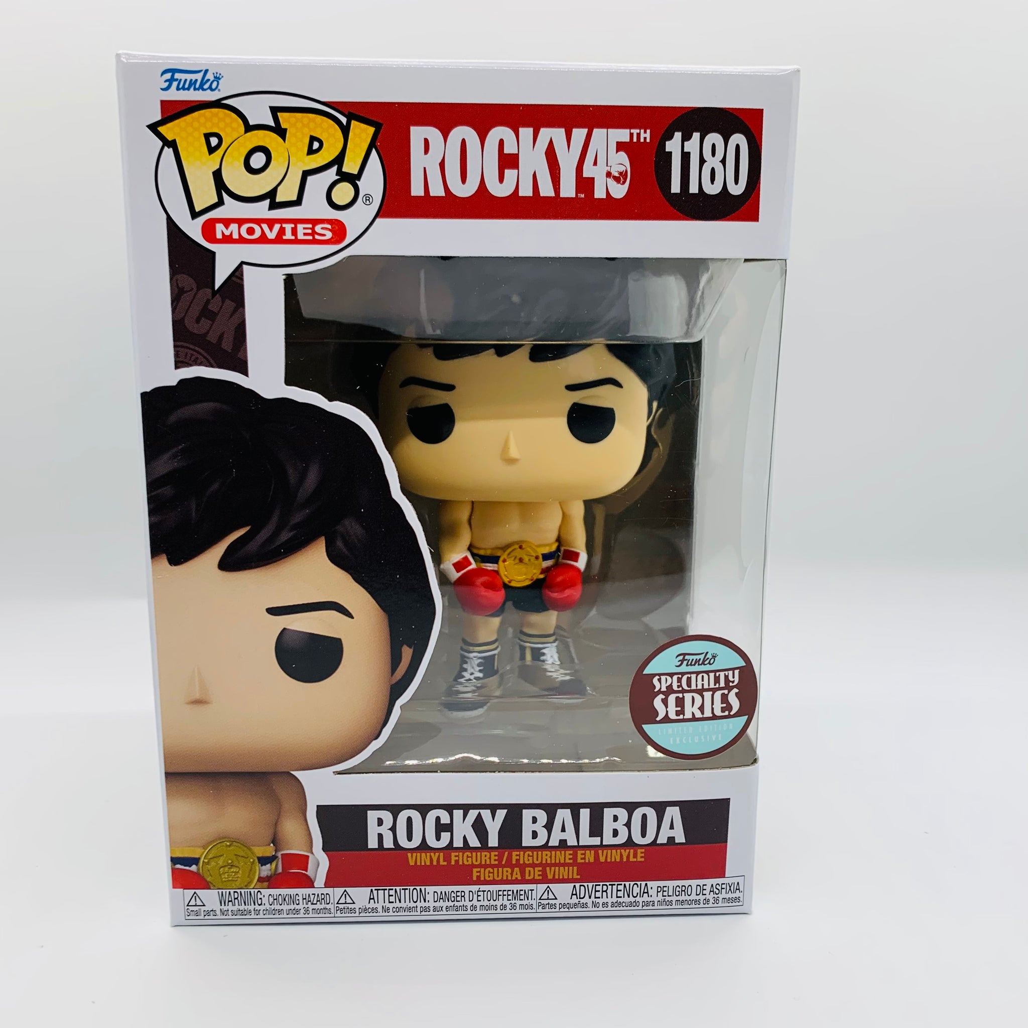 Funko Pop! Rocky Balboa 45th Anniversary Vinyl Figure - 4.25 Inch Collectible