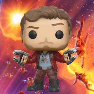 Funko POP! Marvel Guardians of the Galaxy Vol 2 Star Lord #198!