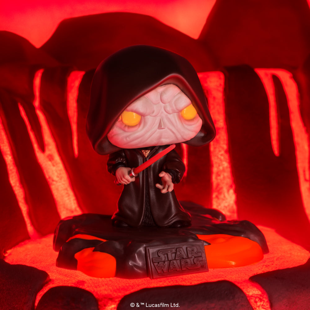 Funko POP! Star Wars Red Saber Series Volume 1 Darth Sidious Exclusive Figure #519!