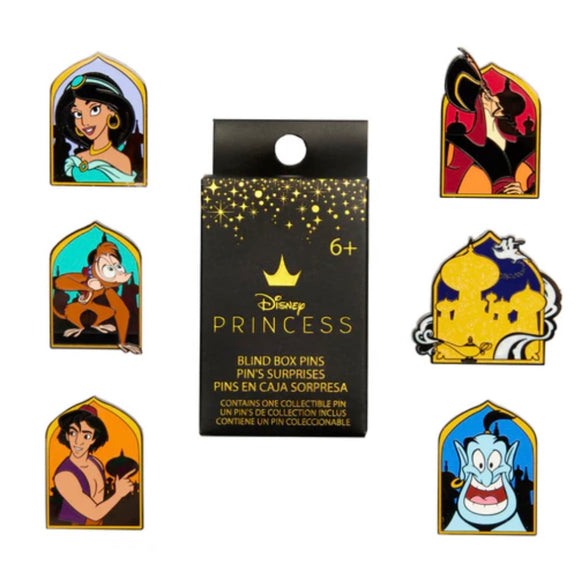 Disney Loungefly Aladdin 30th Anniversary Blind Box Pins