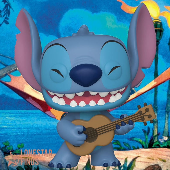 Funko POP! Disney - Lilo & Stitch - Stitch with Ukulele Vinyl Figure #1044