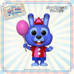 Funko POP! FNAF Five Nights At Freddy’s Security Breach Balloon Bonnie Figure #909!