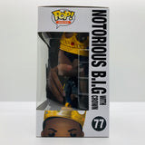 Funko POP! Rocks Notorious BIG with Crown Rap Hip Hop Legend Figure #77!