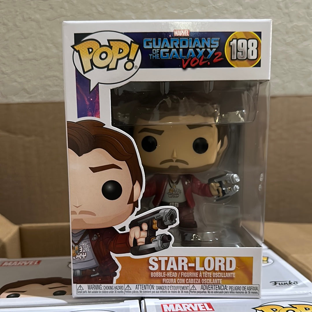 Funko POP! Marvel Guardians of the Galaxy Vol Star Lord #198