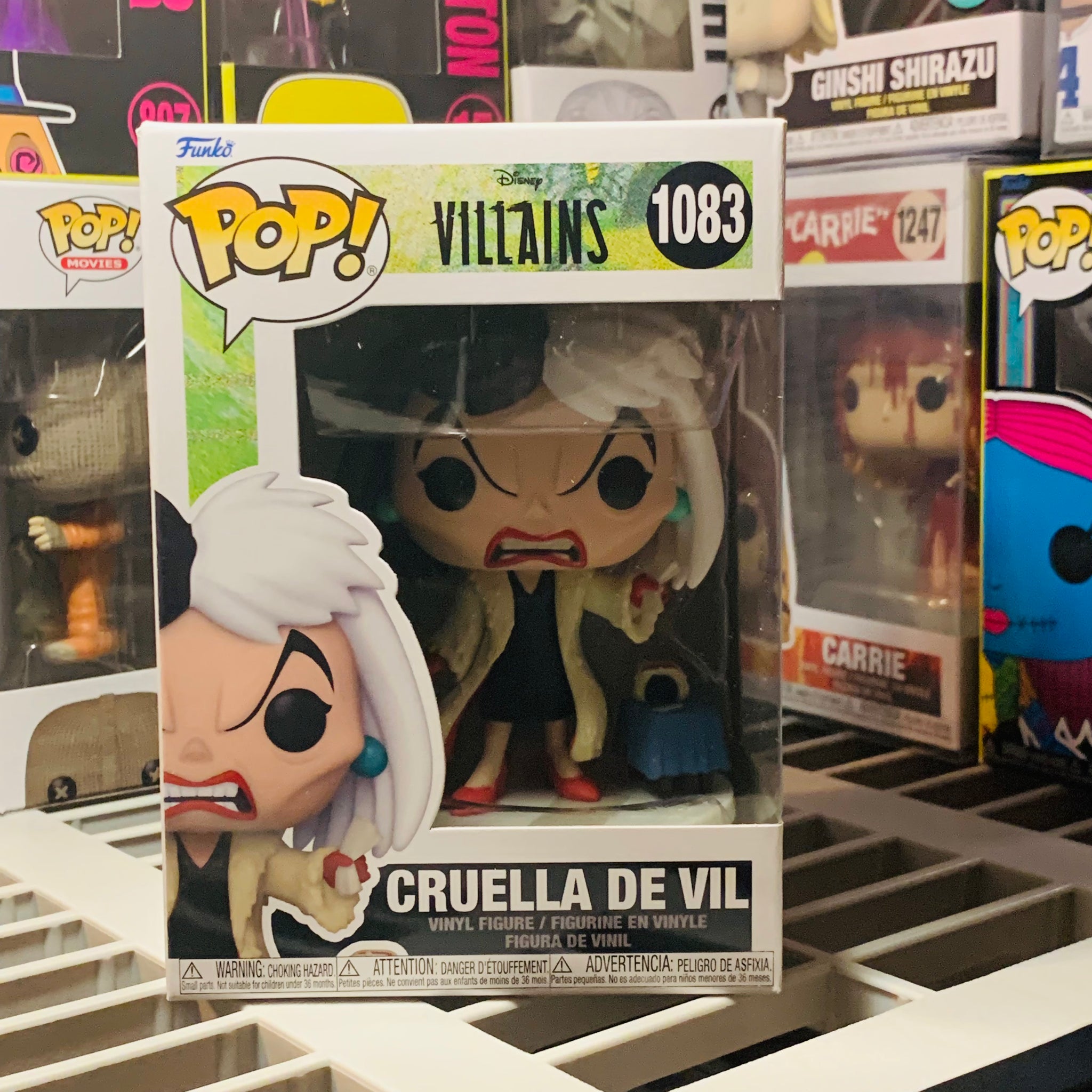 Funko Pop! Disney Villains 101 Dalmatians Cruella De Vil Figure