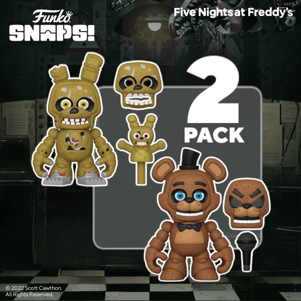 Five Nights at Freddy's Snap: Freddy & Springtrap 2PK