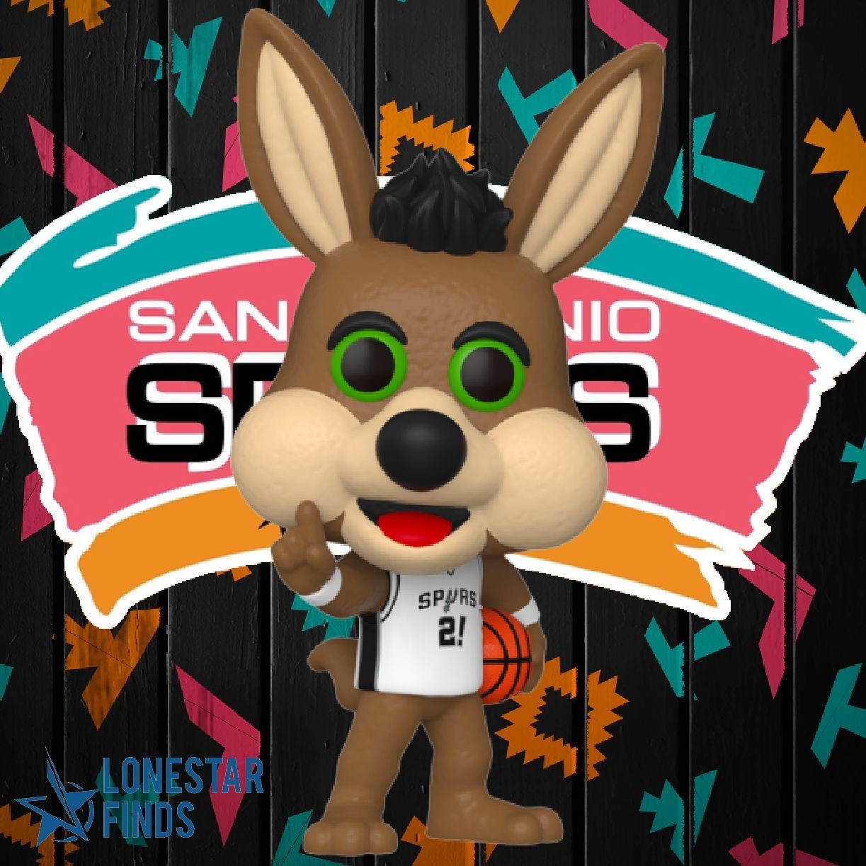 Funko POP Pop! NBA Mascots: San Antonio - The Coyote Multicolor One Size