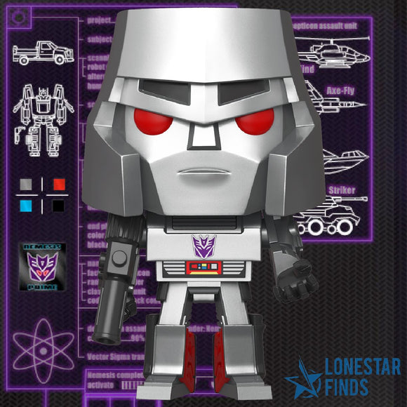 Funko Pop! Retro Toys Transformers Megatron Deceptacon Figure #24!