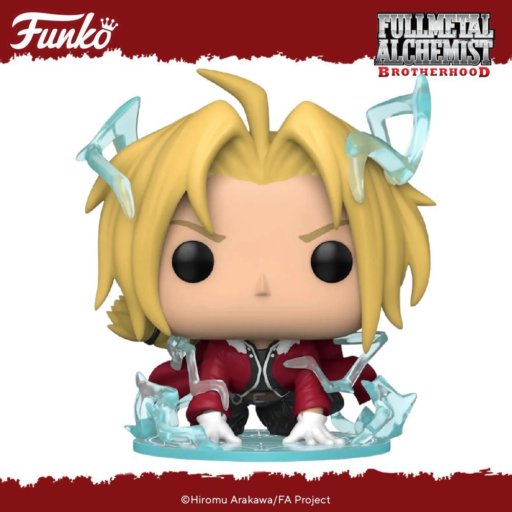 Funko POP! Full Metal Alchemist Brotherhood Edward Elric Figure #1176!