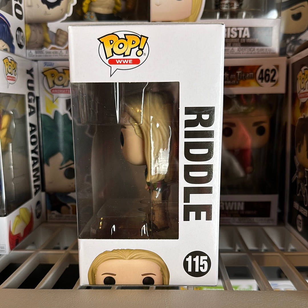 Funko Pop! WWE Riddle Figure #115!