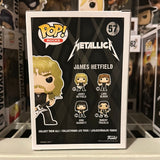 Funko POP! Rocks James Hetfield Metallica Music Figure #57!