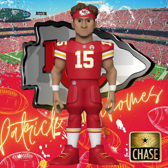 Funko Vinyl Gold 5” Patrick Mahomes - Kansas City Chiefs NFL Chase Figure!