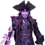 Disney Mirrorverse Wave 2 Jack Sparrow Fractured Gold Label 7-Inch Scale Action Figure