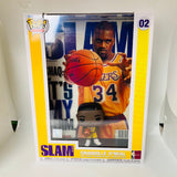 Funko POP! NBA Basketball Shaquille O Neal SLAM Magazine Los Angeles Lakers Deluxe Figure #02