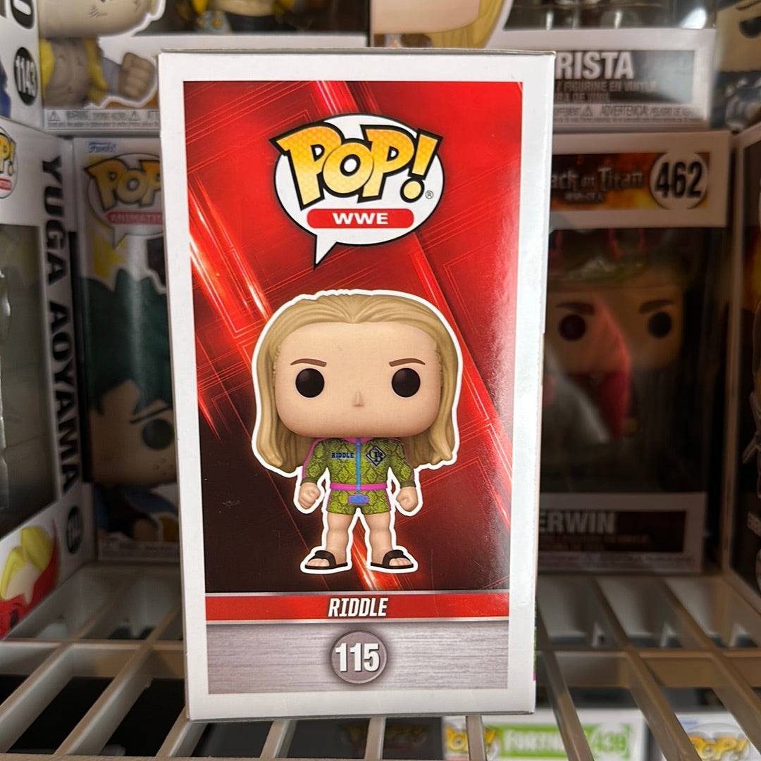 Funko Pop! WWE Riddle Figure #115!