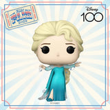Funko Pop! Disney 100 Princesses Frozen Elsa Figure #1319!
