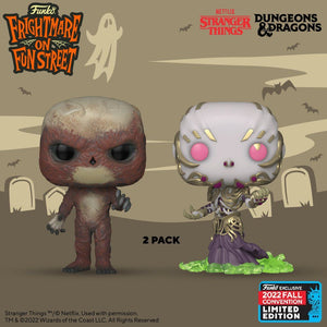 Funko POP! Stranger Things Vecna & Vecna NYCC Fall Convention Exclusive 2 Pack