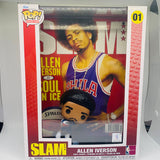 Funko POP! NBA Basketball AI Allen Iverson SLAM Magazine Philadelphia 76ers Deluxe Figure #01!