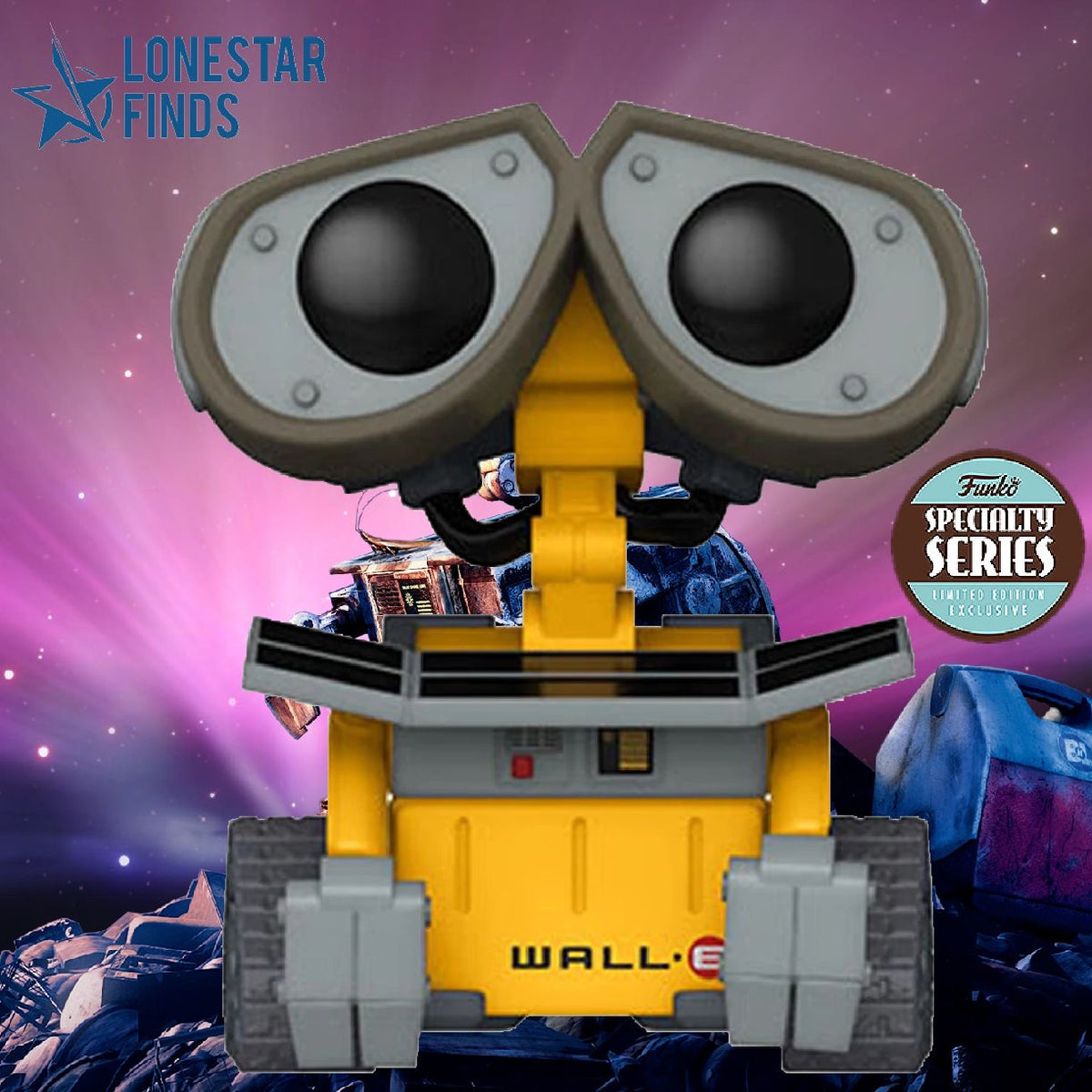 Funko Pop! Disney Pixar Charging Wall-E Specialty Series Exclusive #1119!
