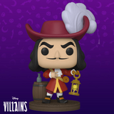 Funko Pop! Disney Villains Peter Pan Captain Hook Figure #1081!