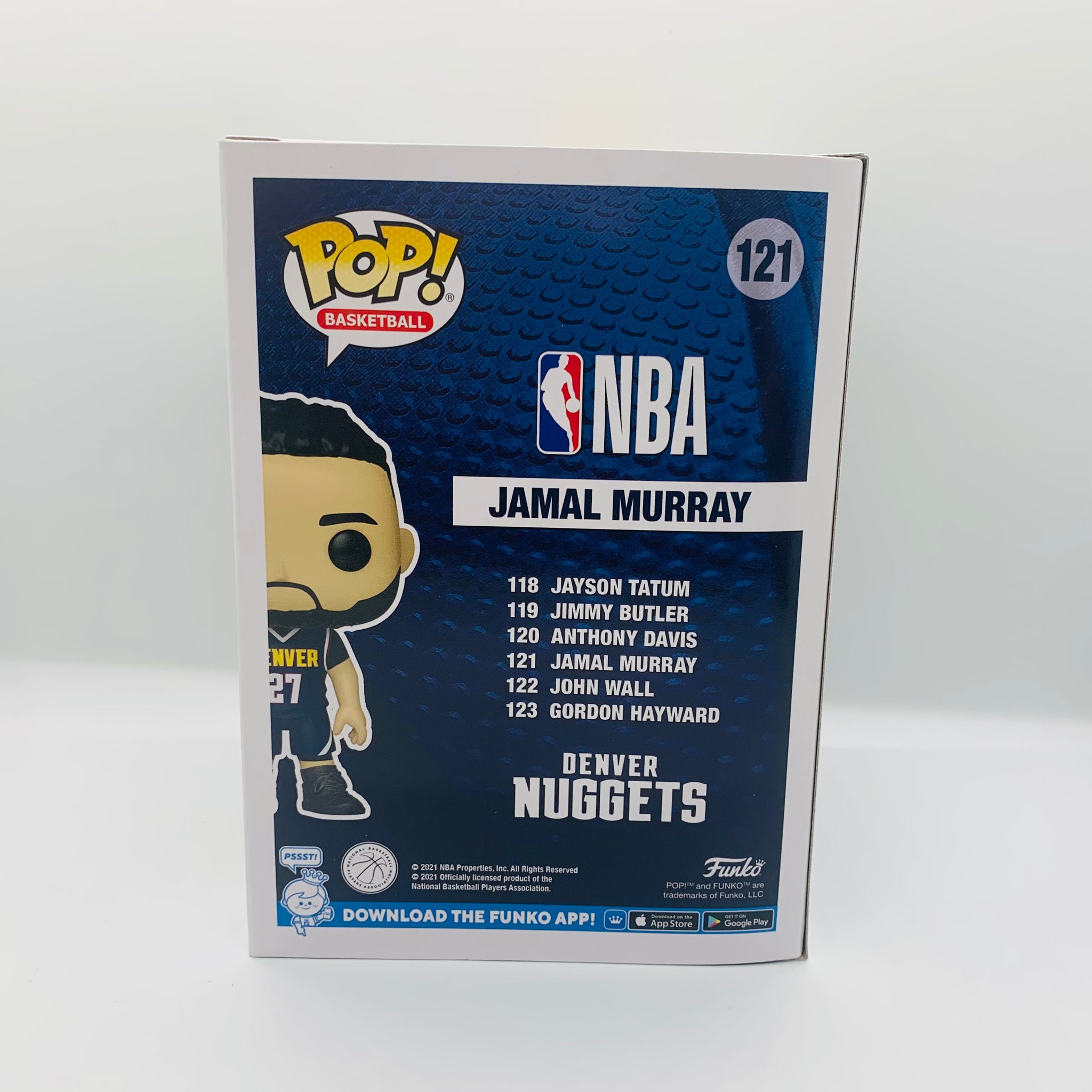 Funko Pop! NBA: Nuggets - Jamal Murray (Dark Blue Jersey) Vinyl Figure