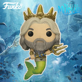 Funko Pop! Disney Live Action Little Mermaid - King Triton Figure #1365!