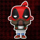 Funko POP! Marvel Deadpool 30th Anniversary Barista Deadpool Figure #775