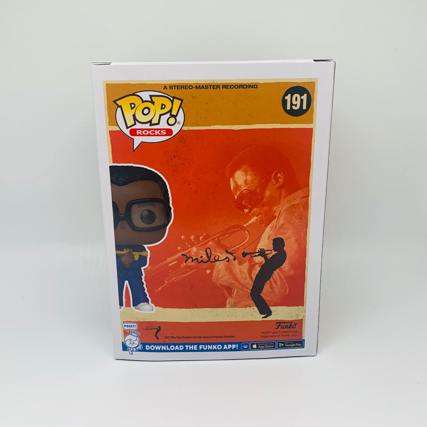 Funko POP! Rocks Miles Davis Music Figure #191!