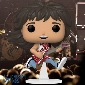 Funko POP! Rocks Eddie Van Halen with Guitar Music Figure #258!