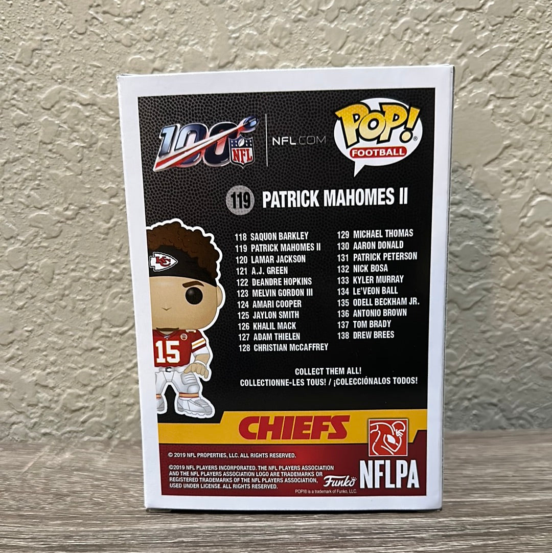 .com: Pop Funko NFL: Patrick Mahomes II Exclusive (Chiefs White Jersey)  : Sports & Outdoors