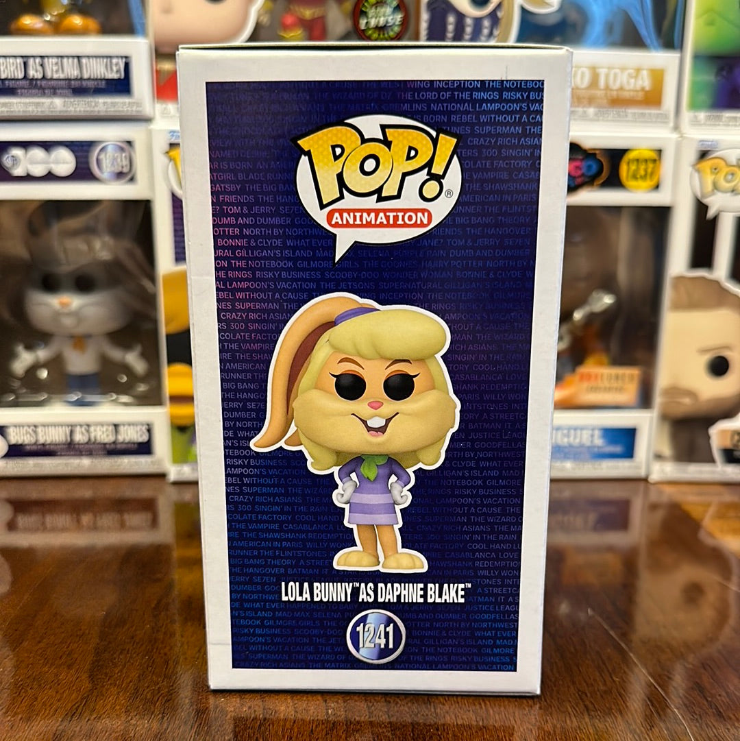 Funko POP! Looney Tunes x Scooby Doo Lola Bunny as Daphne Blake #1241!