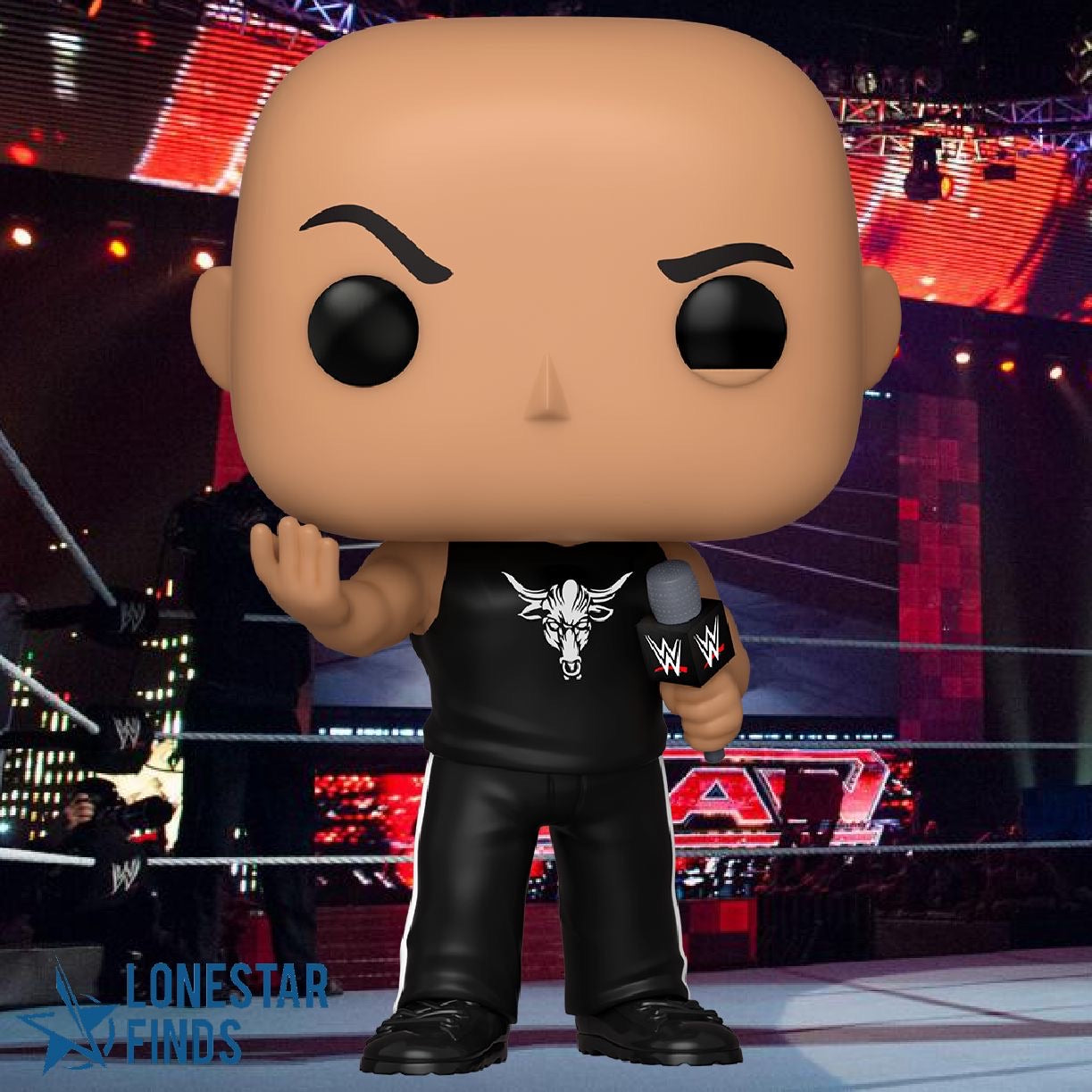 Funko POP! WWE Dwayne The Rock Johnson “Just Bring It” Pose Figure #78 –  Lonestar Finds