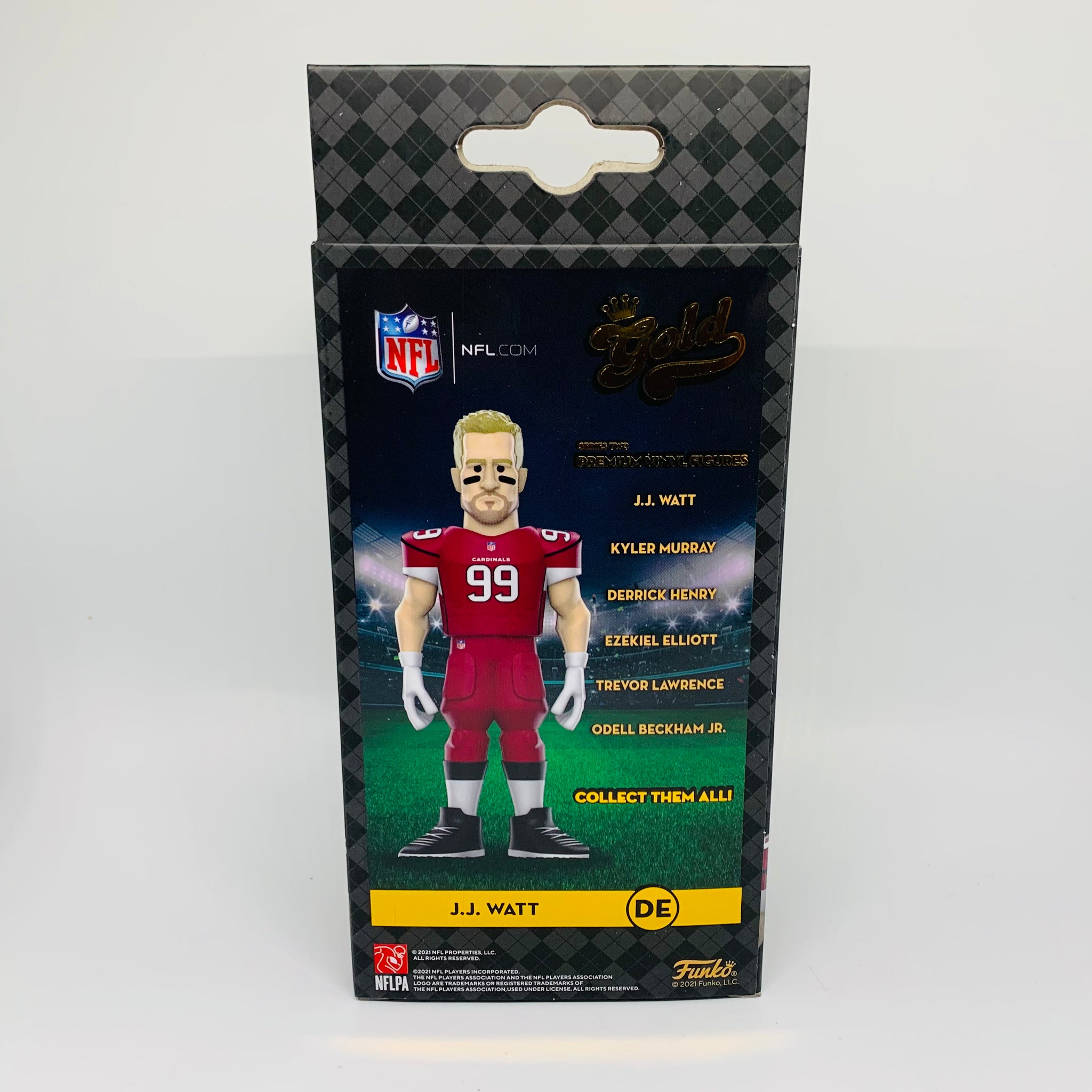 Funko Vinyl Gold 5 NFL: Cardinals - JJ Watt