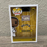Funko POP! NBA Basketball Legends The Iceman George Gervin Hardwood Classics San Antonio Spurs Figure #105!