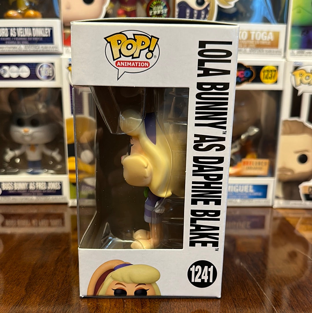Funko POP! Looney Tunes x Scooby Doo Lola Bunny as Daphne Blake #1241!
