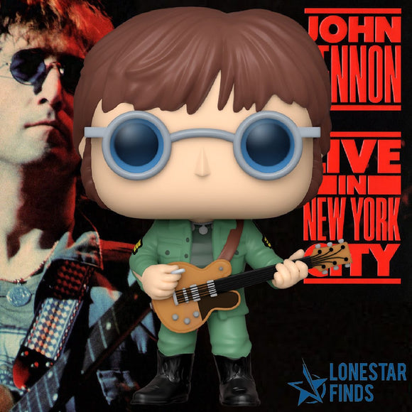 Funko POP! Rocks John Lennon with Military Jacket Music Figure #247!