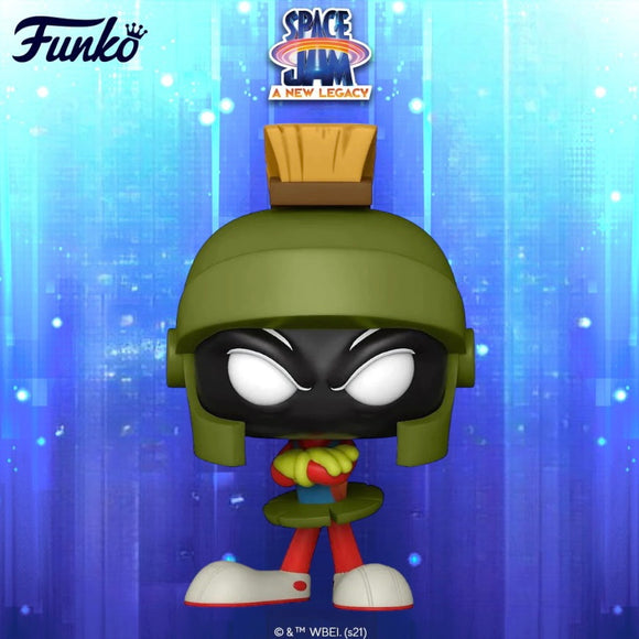 Funko POP! Movies Looney Tunes Space Jam A New Legacy Marvin the Martian Figure #1085!