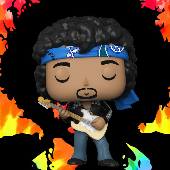Funko POP! Rocks Jimi Hendrix Live in Maui Figure #244!