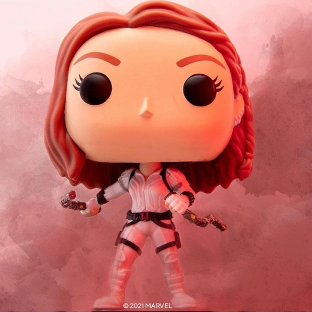 Funko POP! Marvel Black Widow White Suit Figure #604