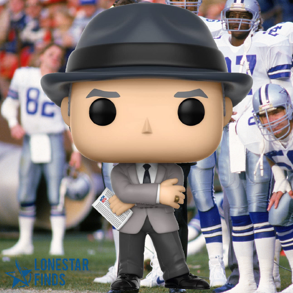 Funko POP! NFL Legends Tom Landry Dallas Cowboys Figure #87!