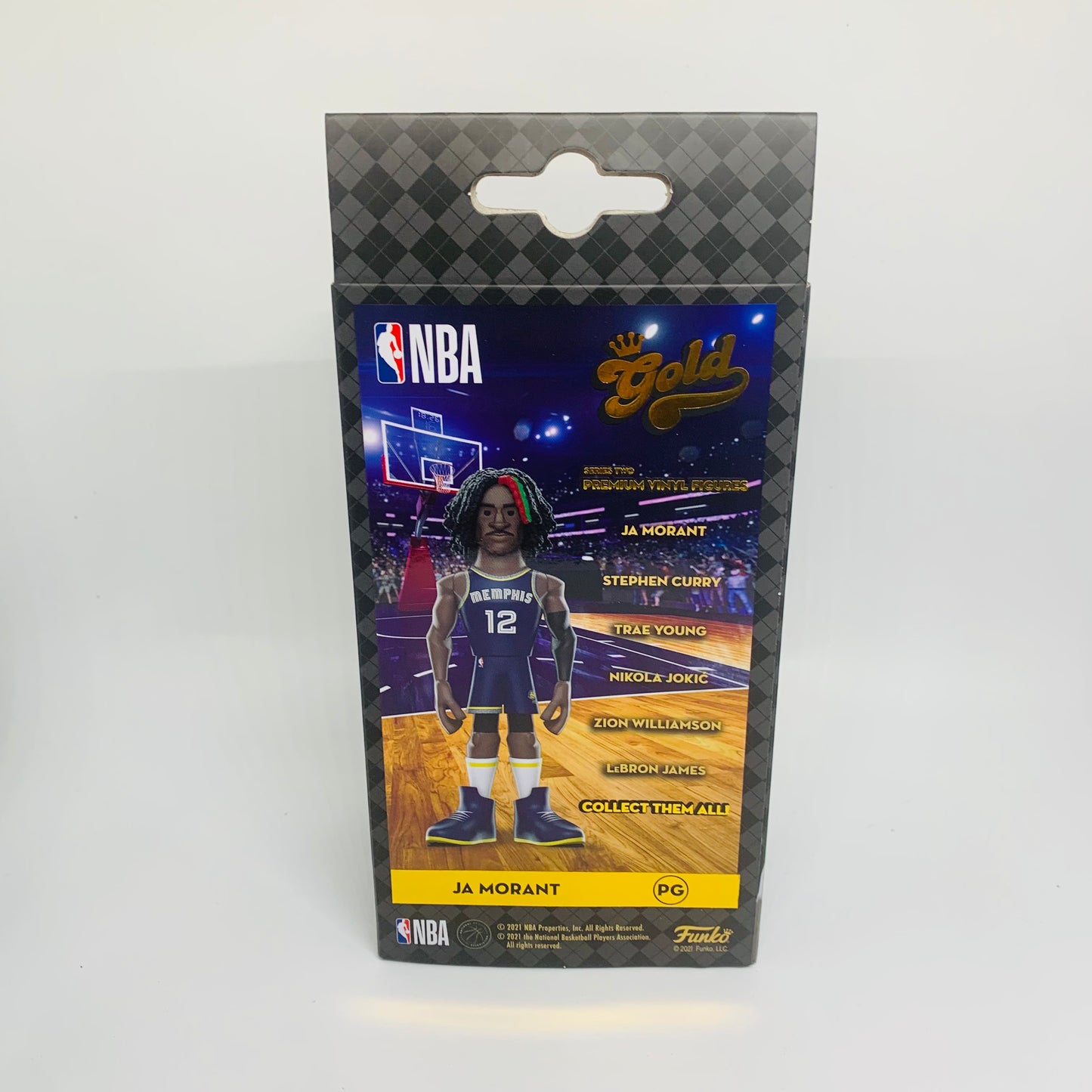 Funko Vinyl Gold 5” Ja Morant Memphis Grizzlies Chase NBA Figure!