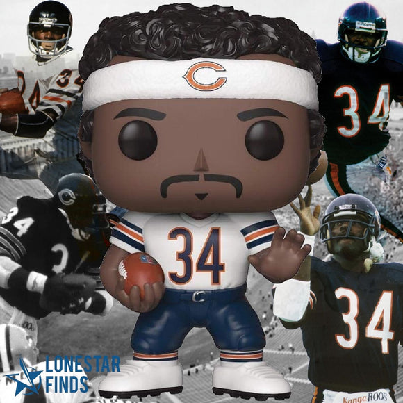 Funko POP! NFL Football Walter Payton Chicago Bears Figure #78!