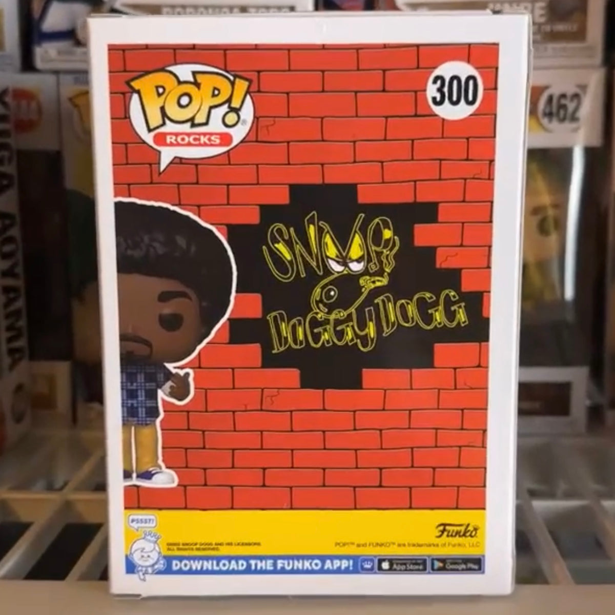 Funko POP! Rocks Snoop Dogg Rap Figure #300!