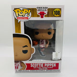Funko POP! NBA Basketball Legends Scottie Pippen Hardwood Classics Chicago Bulls Figure #108!