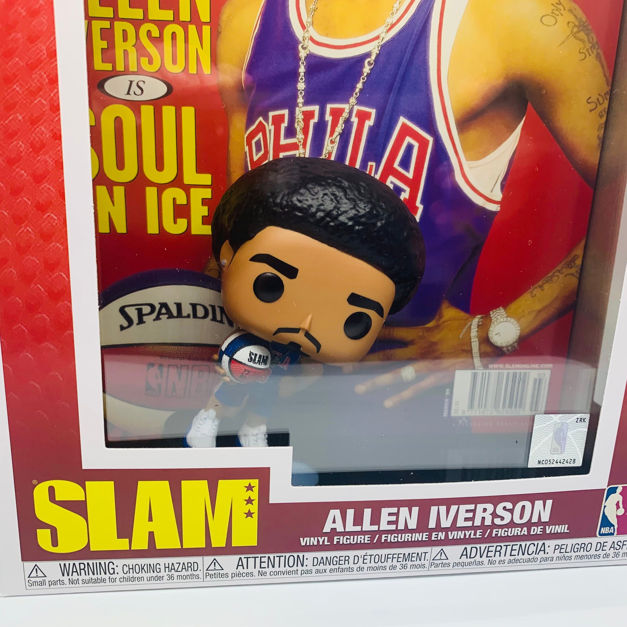 Funko POP! NBA Basketball AI Allen Iverson SLAM Magazine