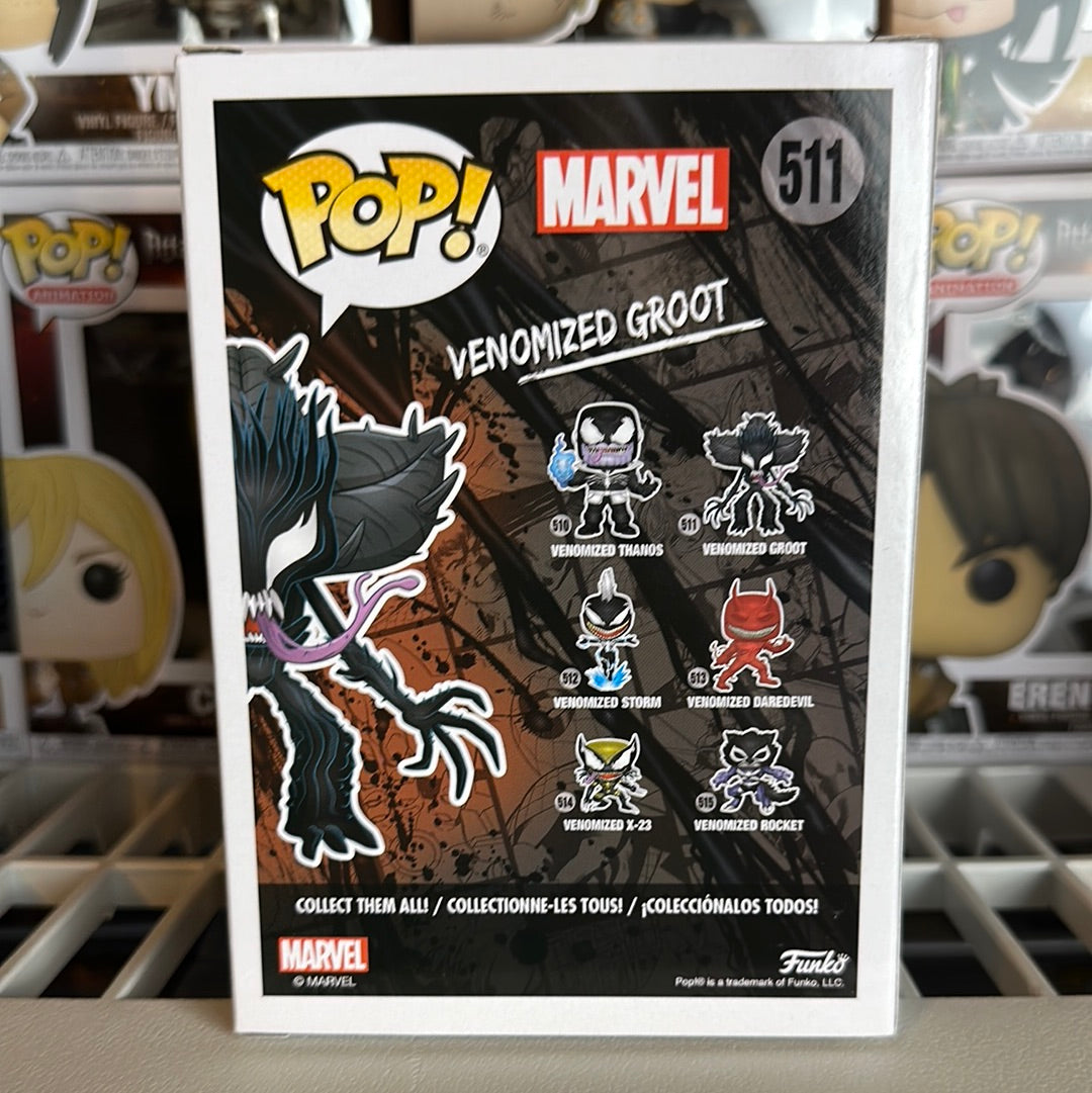 Funko POP! Marvel Venom Venomized Groot Figure #511!