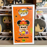 Funko Pop! Disney Trick or Treat Minnie Mouse Figure #1219!