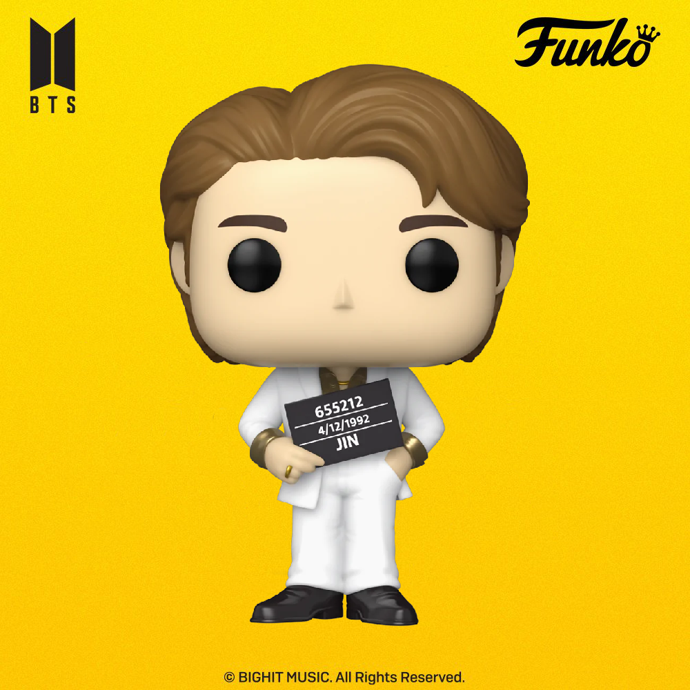 Funko POP! Rocks BTS Jin Butter Music Figure #280