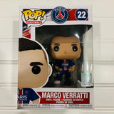 Funko POP! Marco Verratti PSG Paris Saint Germain Football Club Soccer Figure #22!